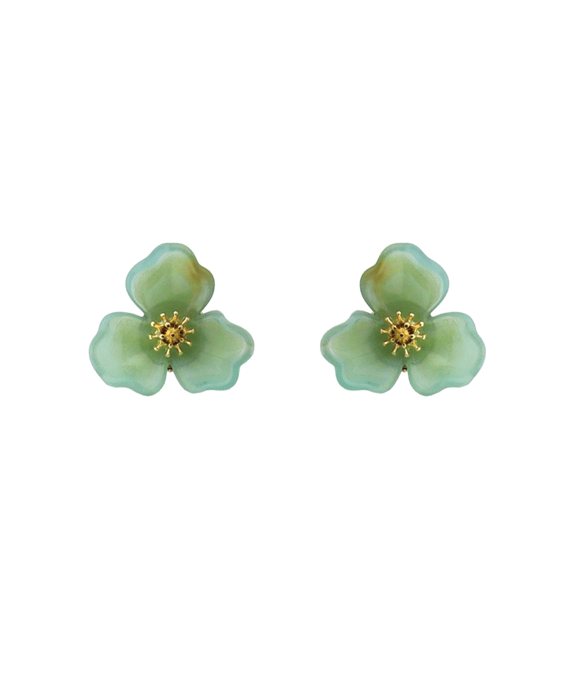 Flower Post Earring