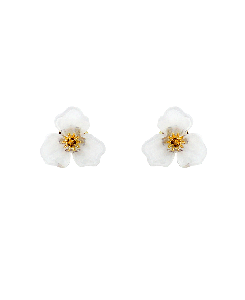 Flower Post Earring