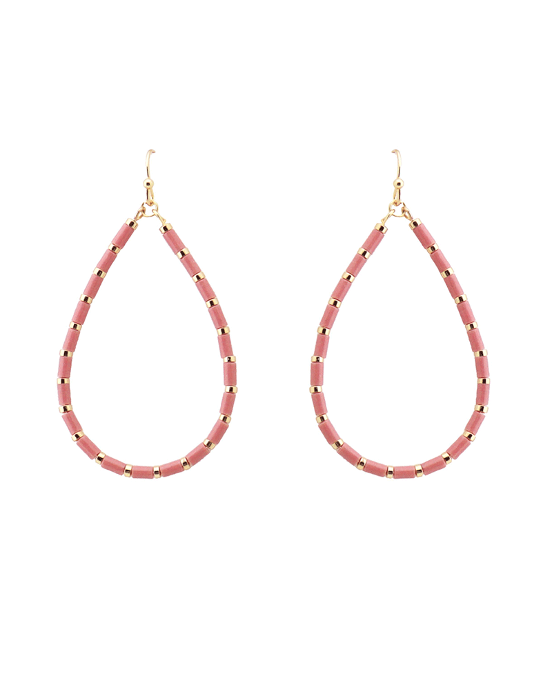 Beaded Teardrop Earring