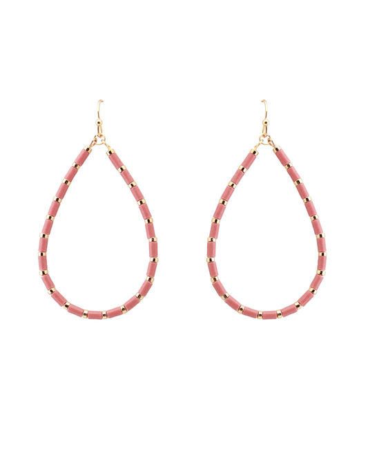 Beaded Teardrop Earring