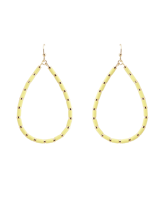 Beaded Teardrop Earring