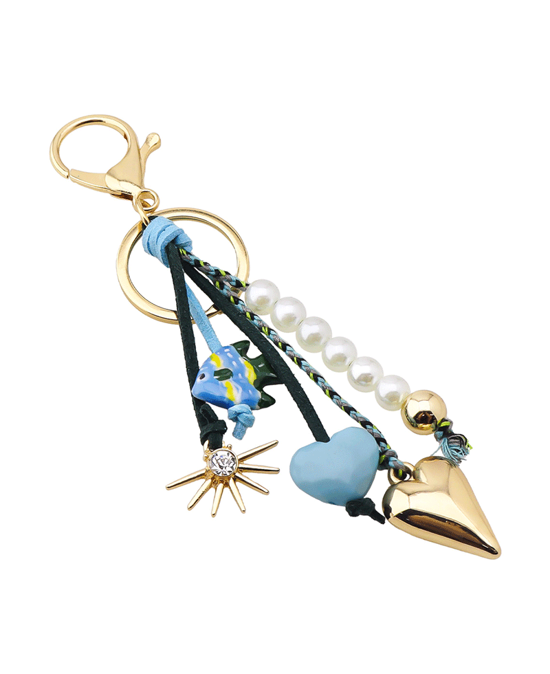 The Multi Key Chain Multi Charm Key Chain