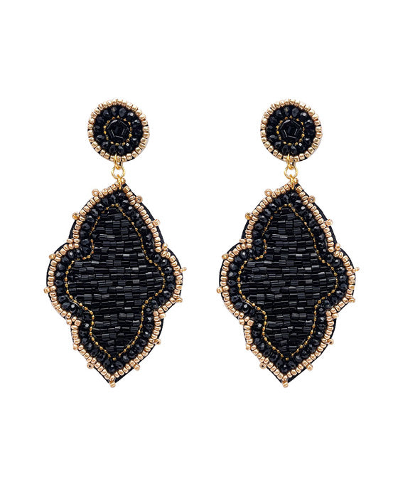Moroccan Seed Beaded Earring