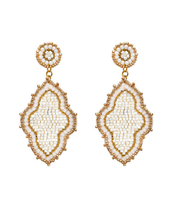 Moroccan Seed Beaded Earring