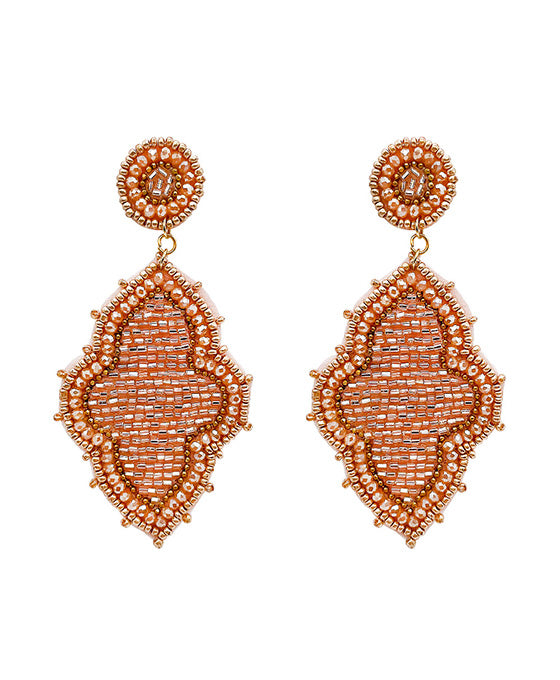 Moroccan Seed Beaded Earring