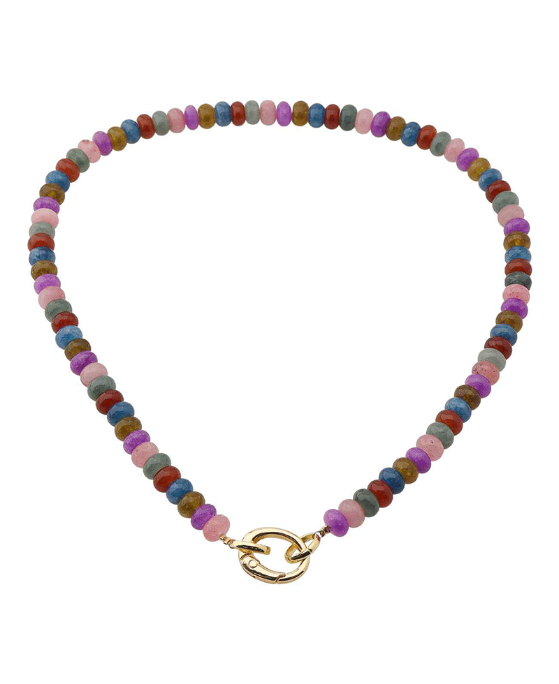 Beaded w/ Clasp Short Necklace