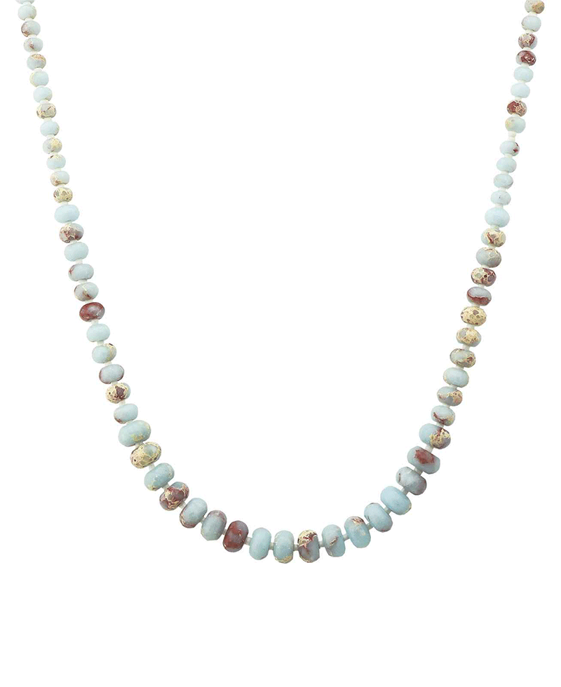 Multi Bead Short Necklace