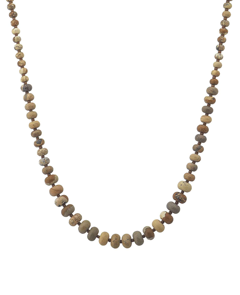 Multi Bead Short Necklace