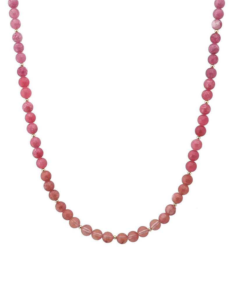 Multicolor Stone Beaded Necklace