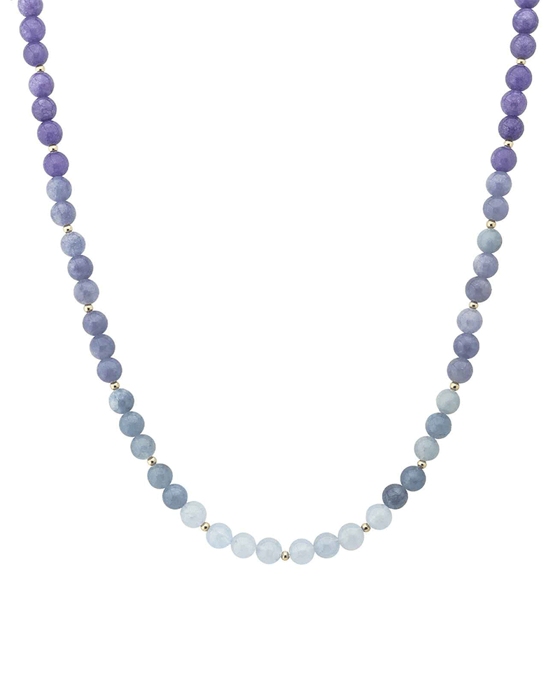 Multicolor Stone Beaded Necklace