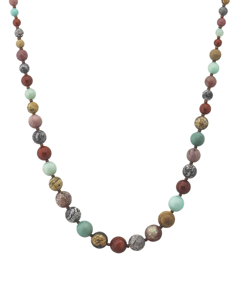 Graduated Bead Necklace
