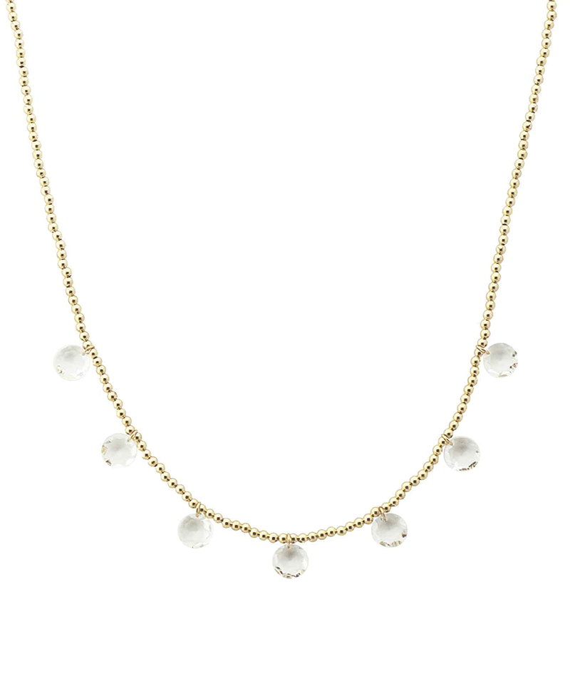 Multi Drop Station Necklace