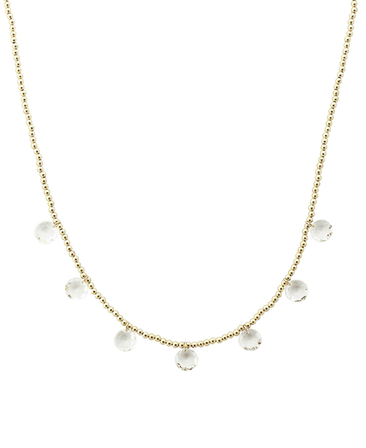 Multi Drop Station Necklace