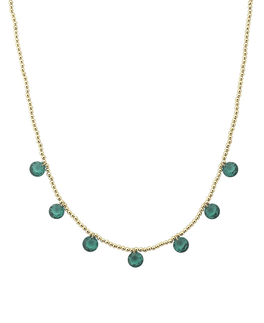 Multi Drop Station Necklace