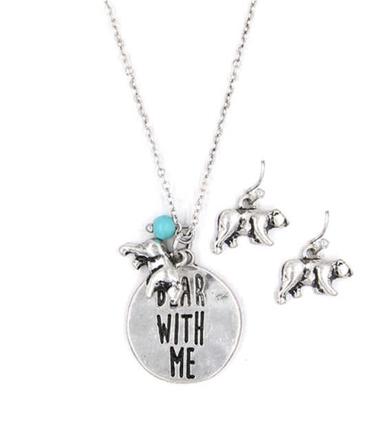 BEAR WITH ME Necklace Set