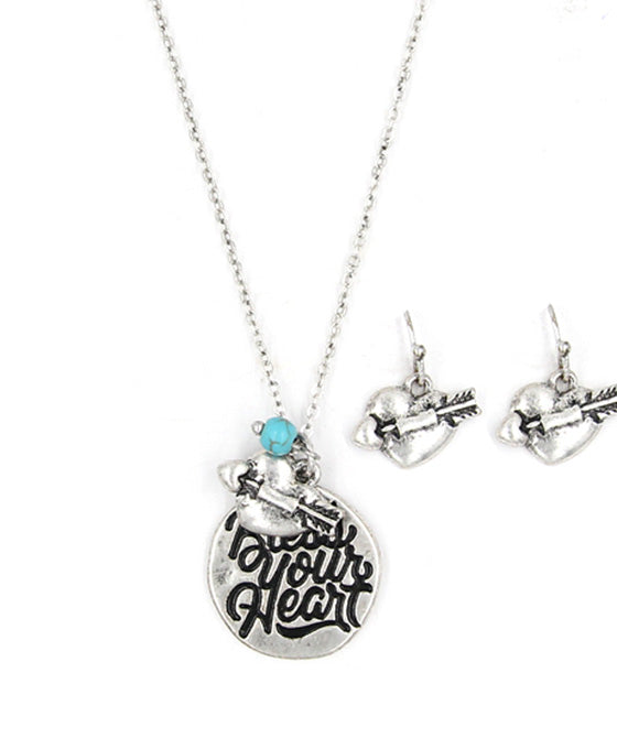 BLESS YOUR HEART Necklace Set