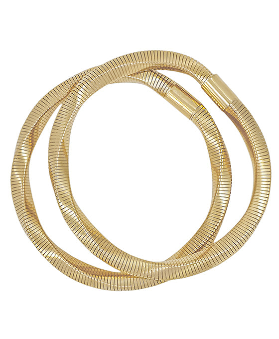 Twisted Metal 2 Set Stretched Bangle Bracelet