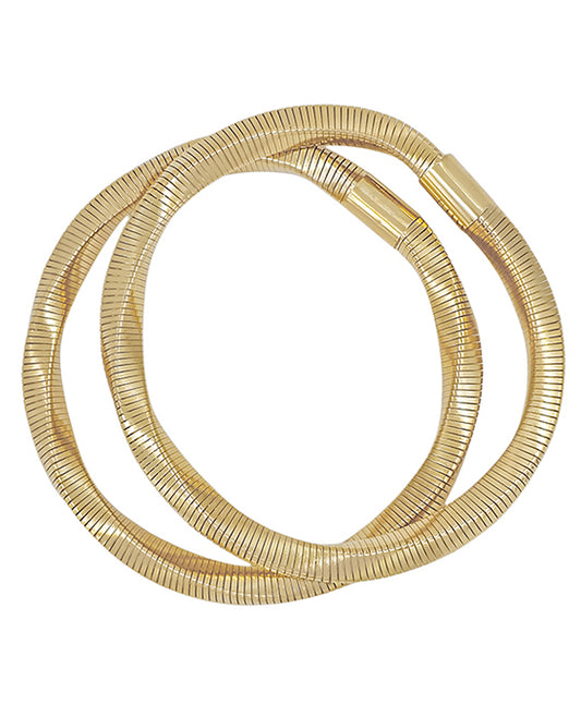 Twisted Metal 2 Set Stretched Bangle Bracelet