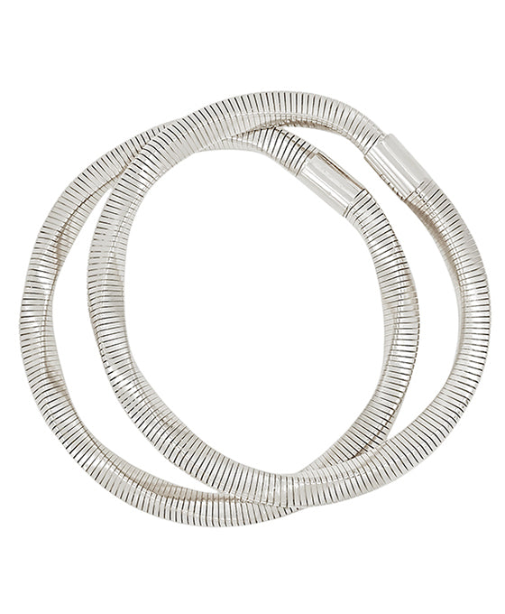 Twisted Metal 2 Set Stretched Bangle Bracelet