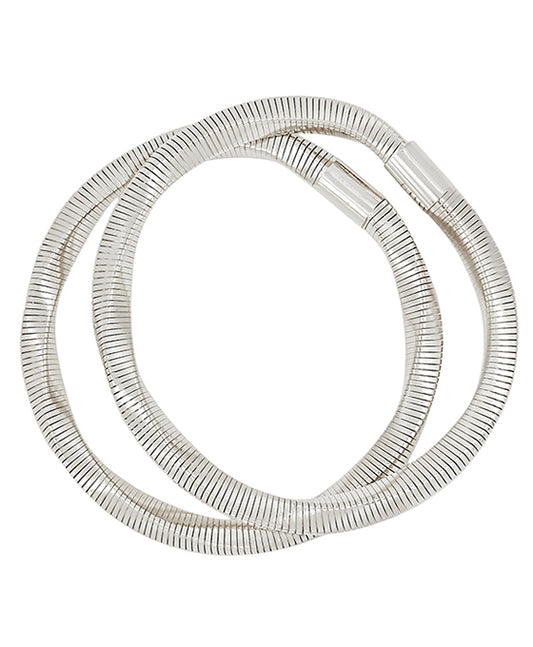 Twisted Metal 2 Set Stretched Bangle Bracelet