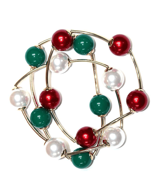 Christmas Ornament Ball Bracelet