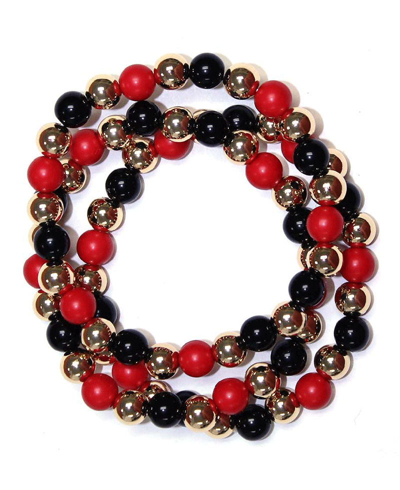 Multi Ball Stretch Bracelet