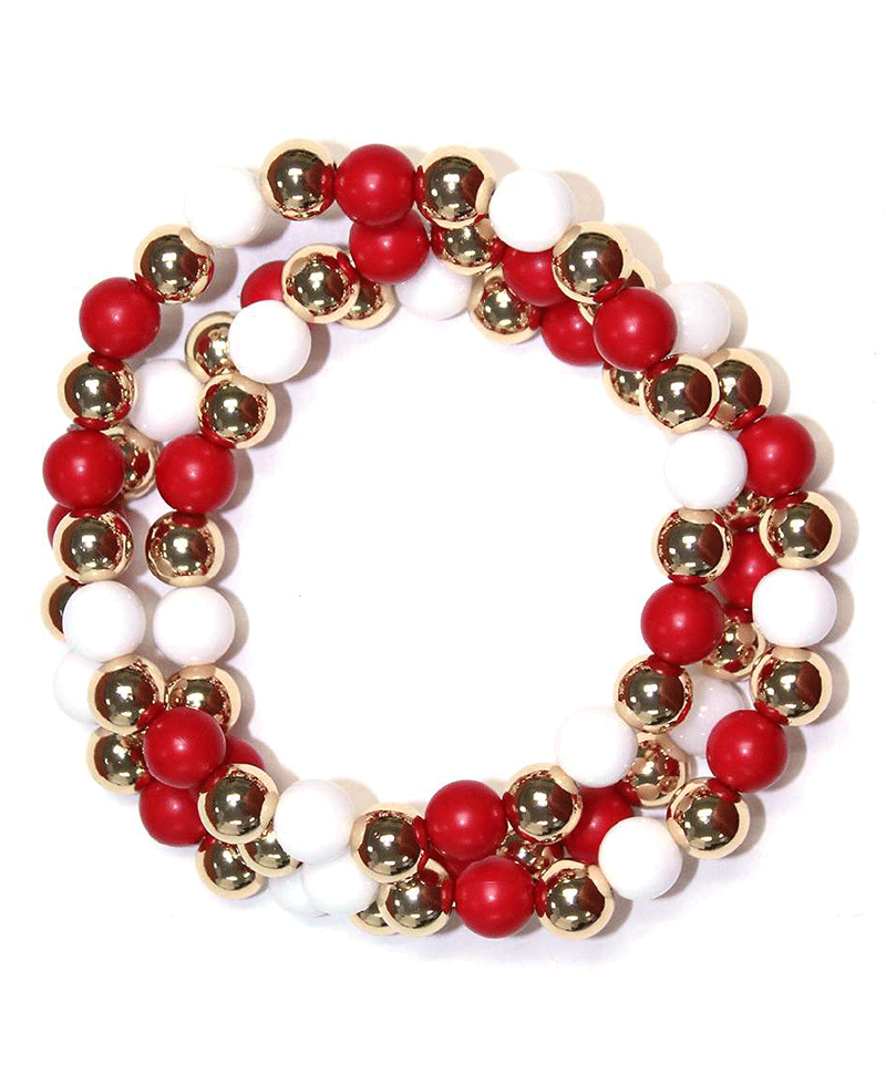 Multi Ball Stretch Bracelet