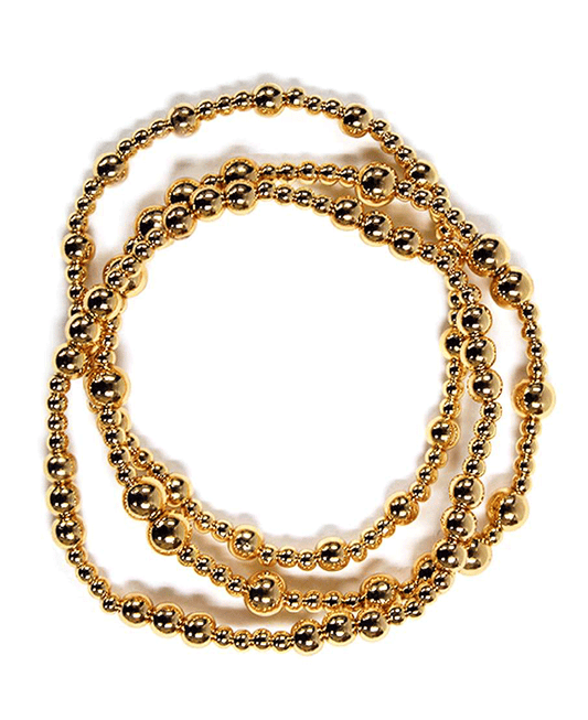 Brass & CCB 3 Set Bracelet