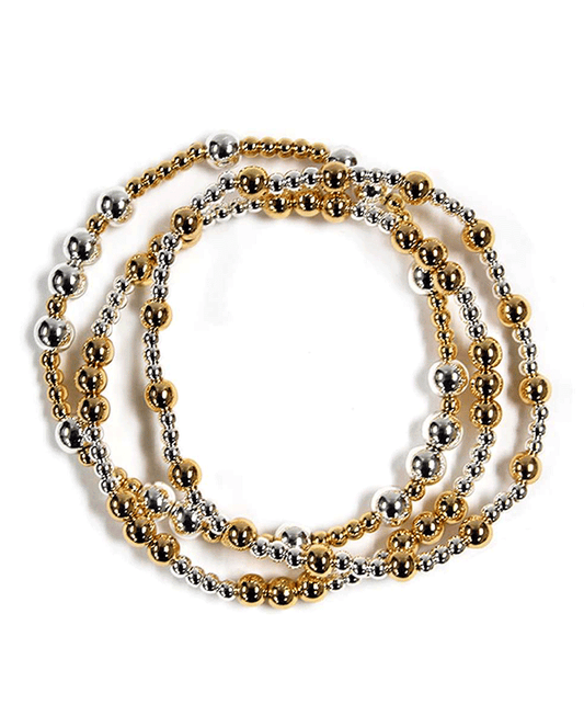 Brass & CCB 3 Set Bracelet