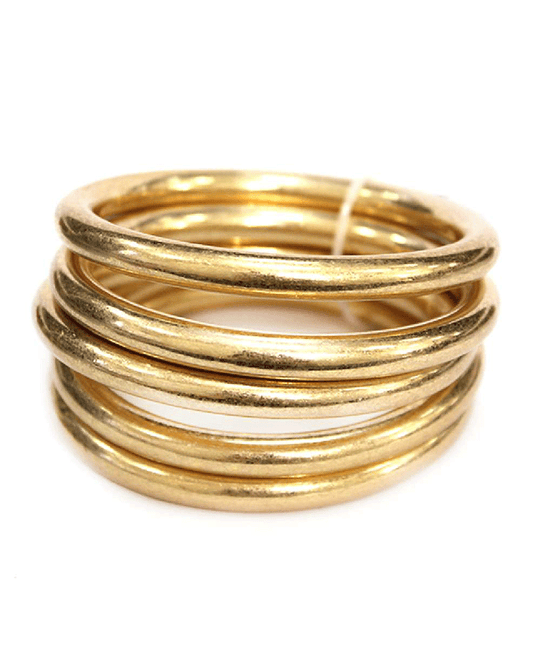 Metal Stackable Bangle Bracelet