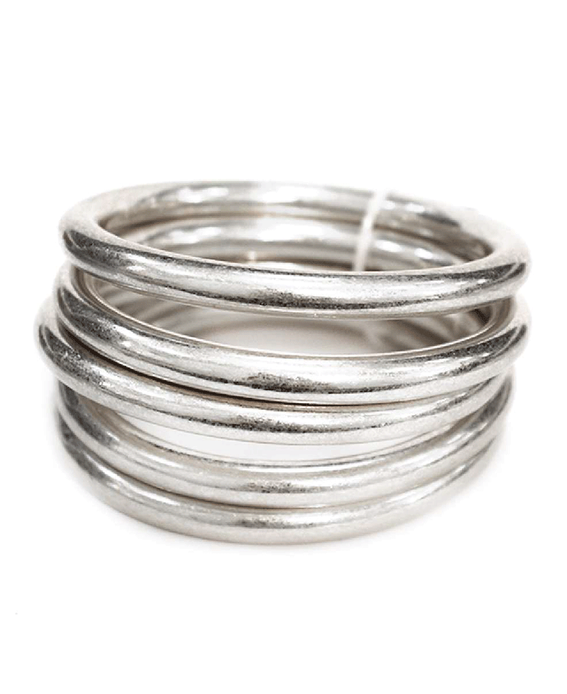 Metal Stackable Bangle Bracelet
