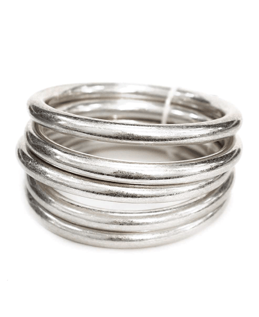 Metal Stackable Bangle Bracelet