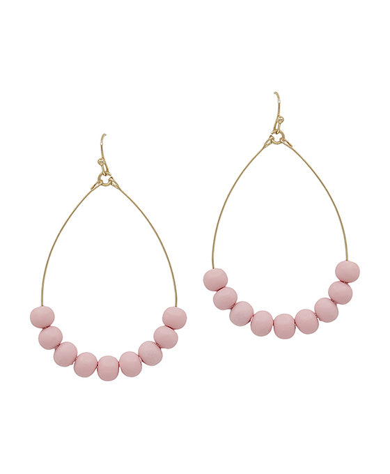 Clay Ball Teardrop Earring