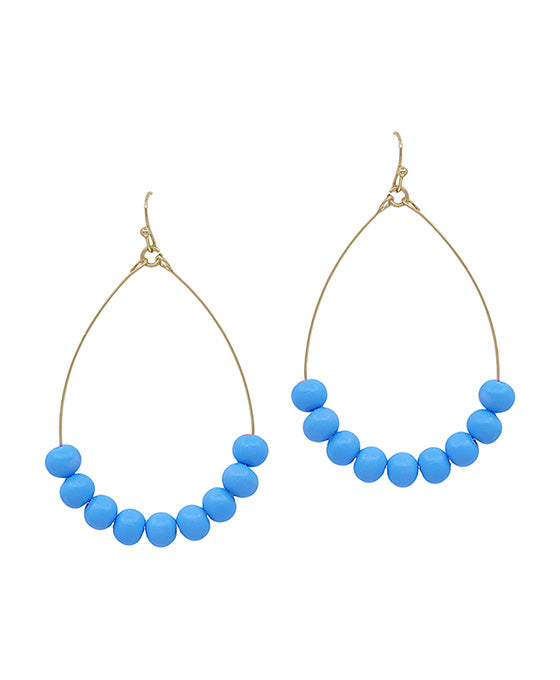 Clay Ball Teardrop Earring