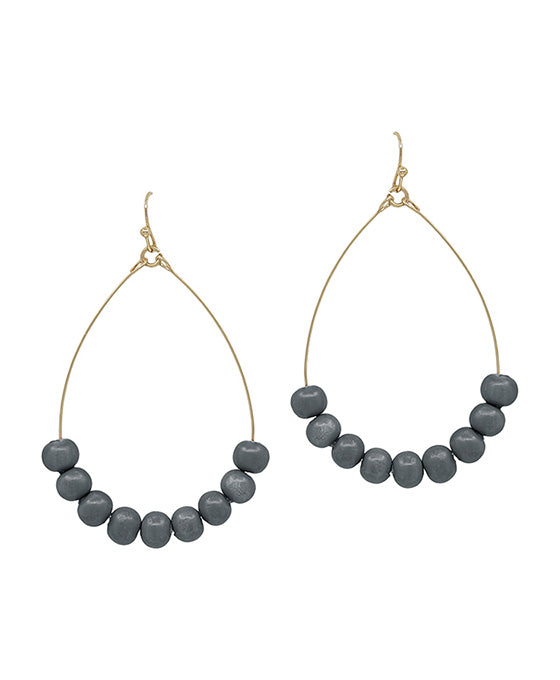 Clay Ball Teardrop Earring
