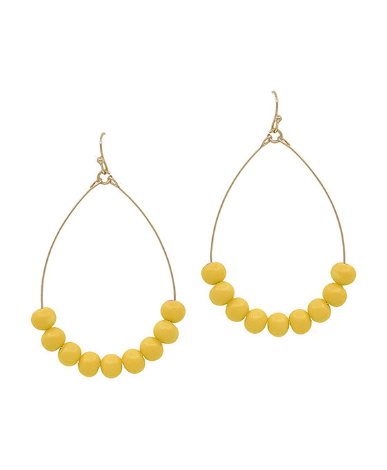 Clay Ball Teardrop Earring