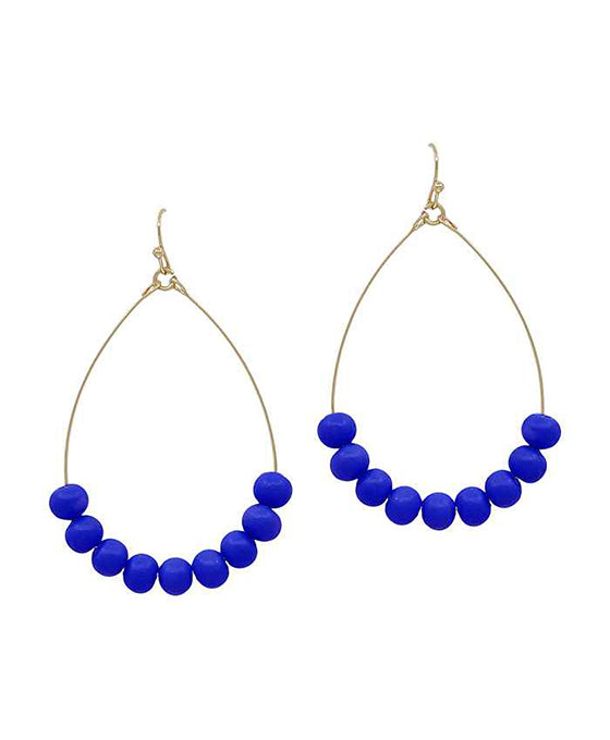 Clay Ball Teardrop Earring