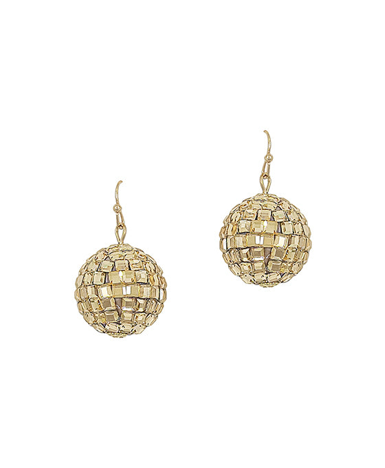 20mm Disco Ball Earring