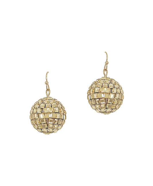 20mm Disco Ball Earring