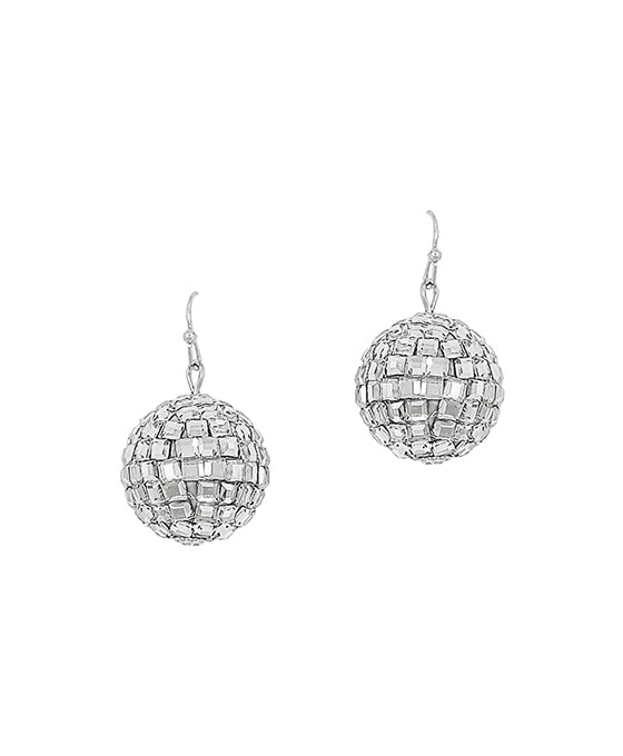 20mm Disco Ball Earring