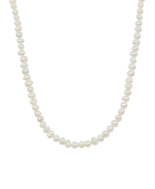 5mm Fresh Water Pearl Short Necklace