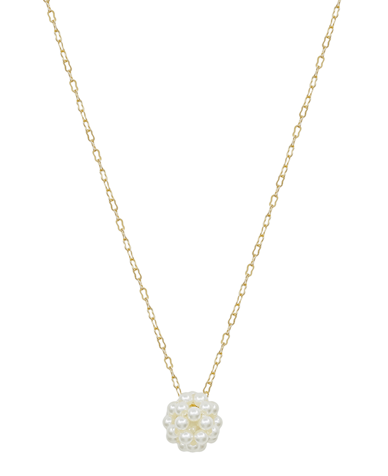 Ball Shape Beads Wired Short Necklace
