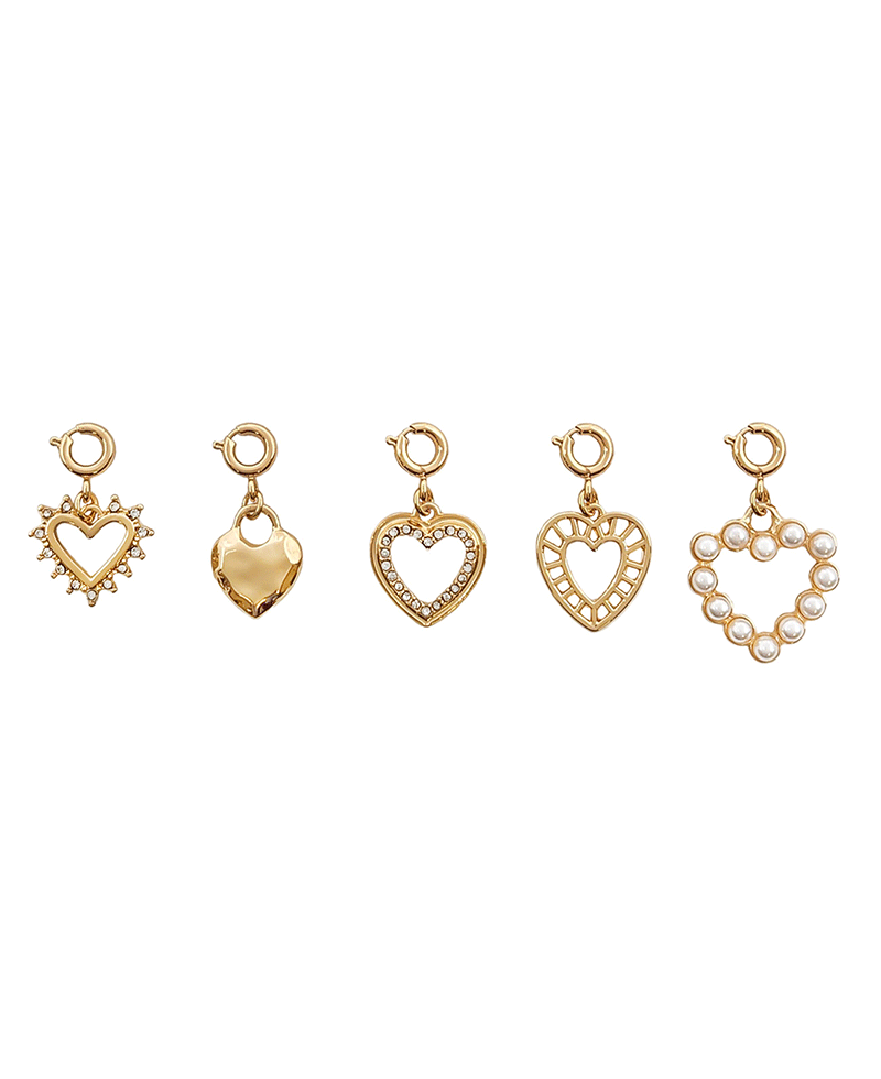 Multi Heart Charms