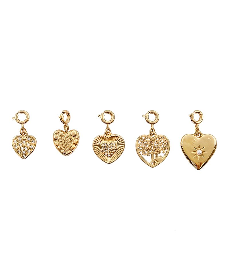 Multi Heart Charms