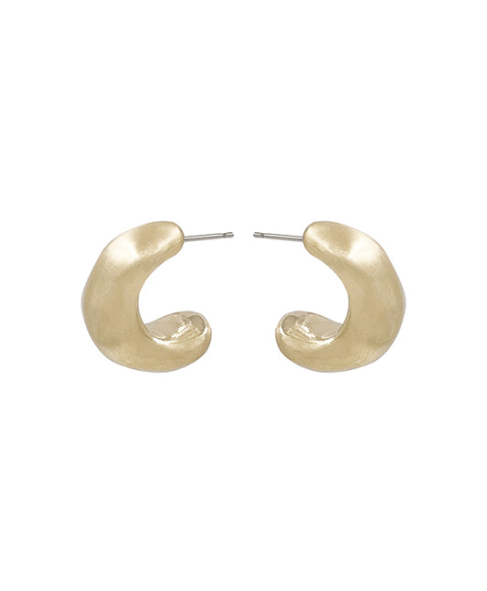 Metal Hoop Earring