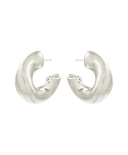 Metal Hoop Earring
