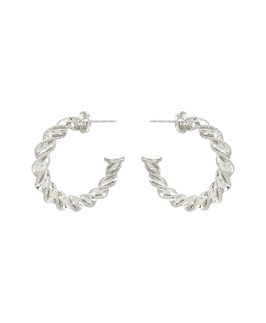 Metal Hoop Earring