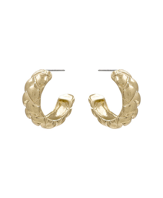 Metal Hoop Earring