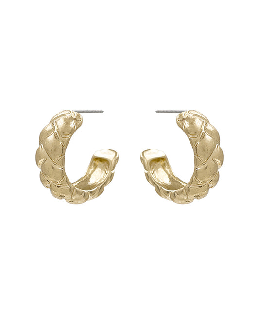 Metal Hoop Earring