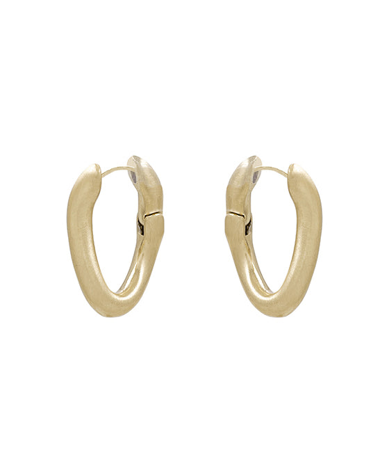 Metal Pin Catch Earring